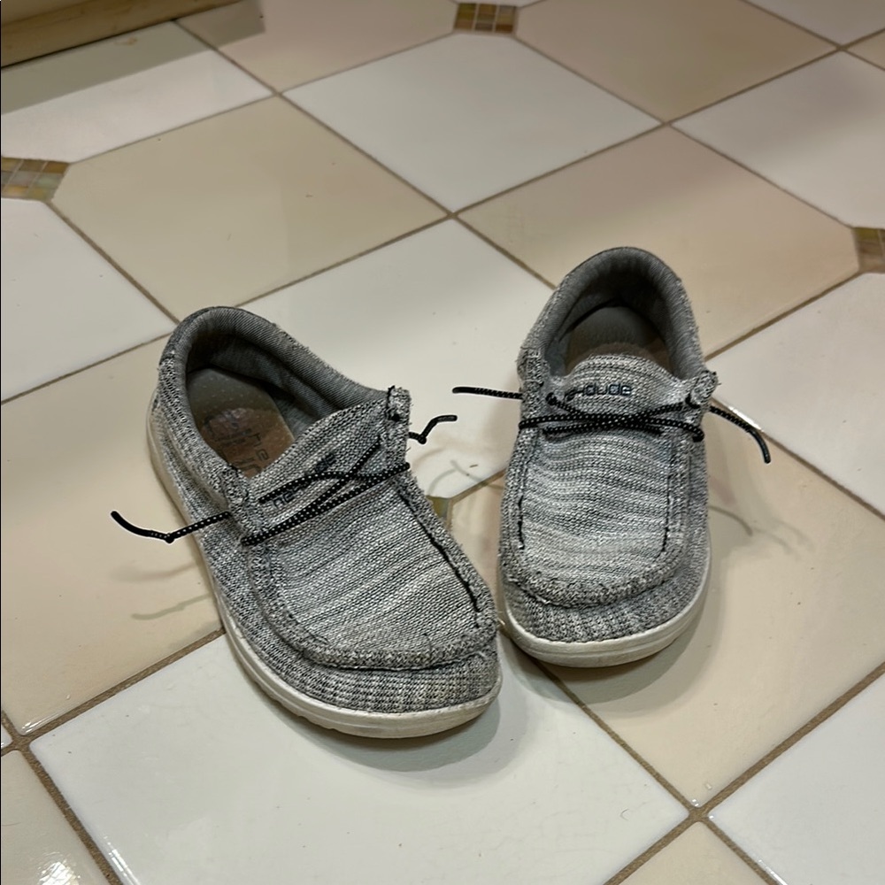 Hey Dude Gray Casual Shoes